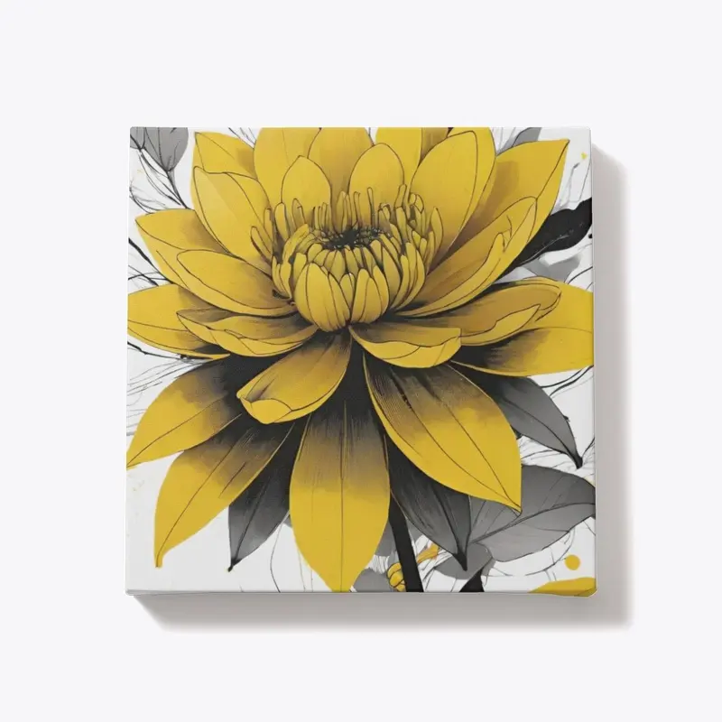 Yellow Dahlia